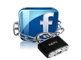 قفل الفيسبوك